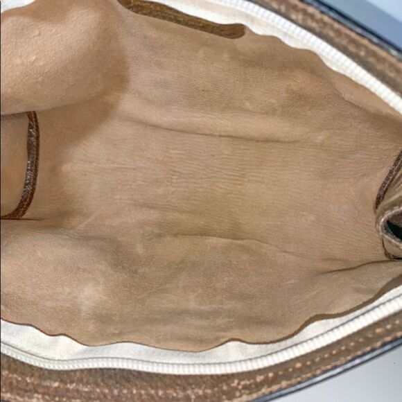 💎Authentic💎 GUCCI Sherry Line GG Logo Clutch Bag - Picture 14 of 14